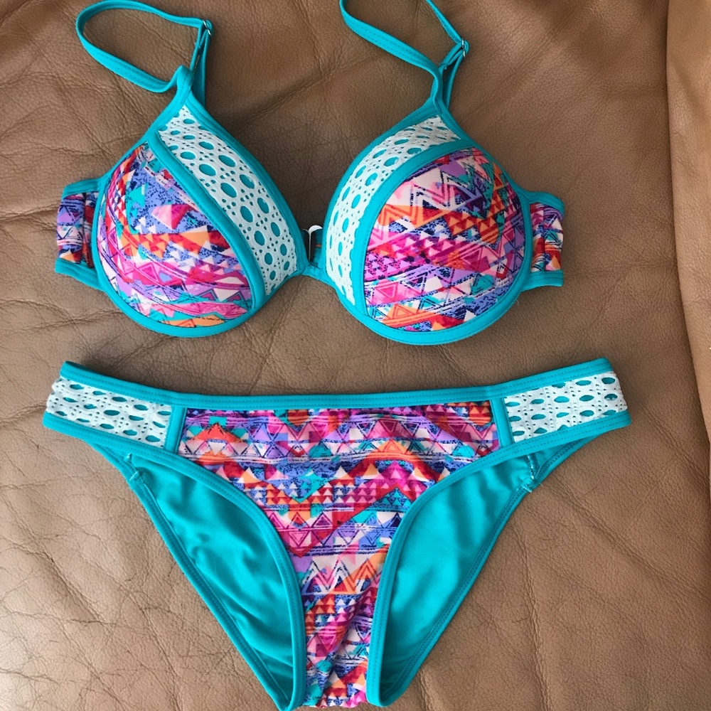 TiniBikini Patterned Bikini Set
